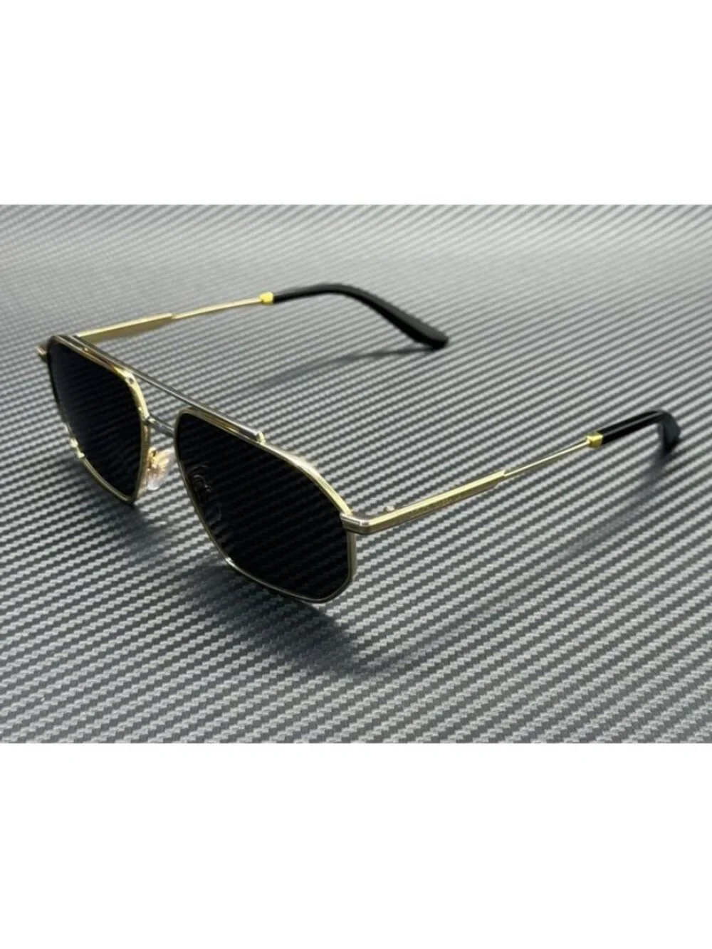 New Dolce & Gabbana Men Gold Sunglasses 59-15-145